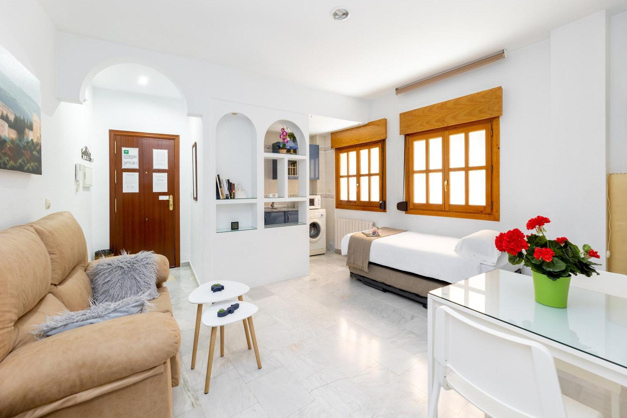 Apartamento Adultos Centro Nueva De La Virgen 2 Free Parking Гранада Екстериор снимка