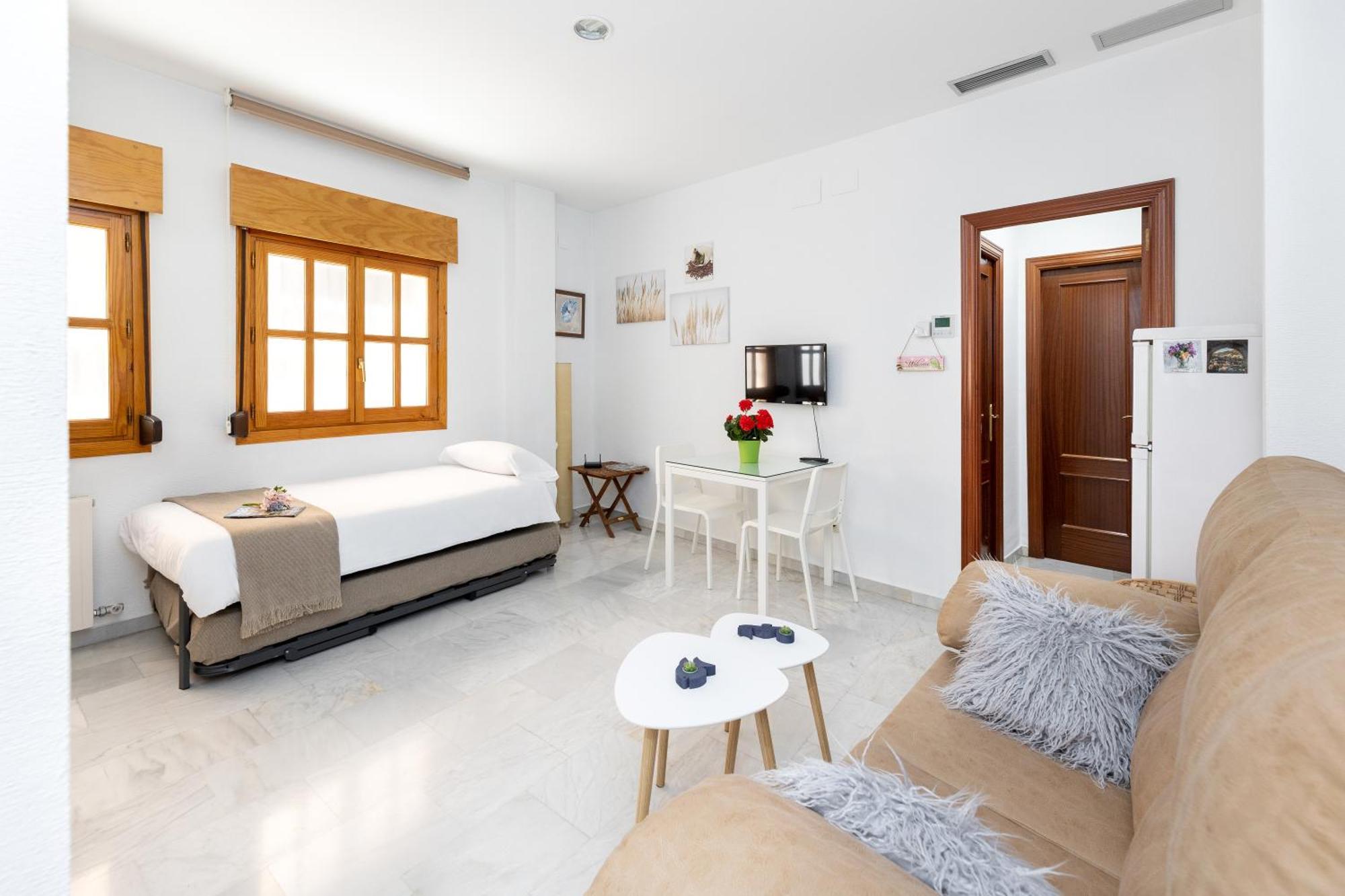 Apartamento Adultos Centro Nueva De La Virgen 2 Free Parking Гранада Екстериор снимка